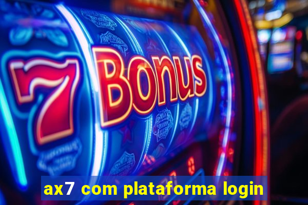 ax7 com plataforma login